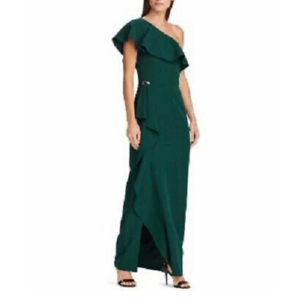 Emerald, Long, Ralph Lauren evening dress